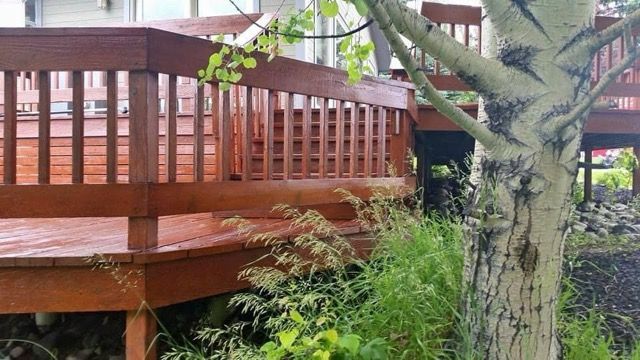 Deck Staining for Mike's Custom Painting in Kissee Mills, MO