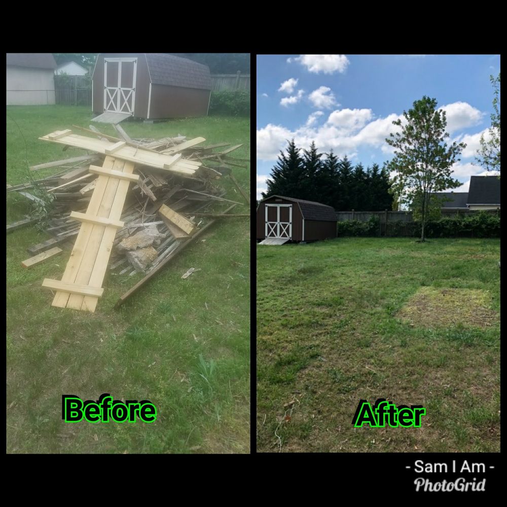 Junk Removal for Sam I AM Property Solutions in Sunderland, MD