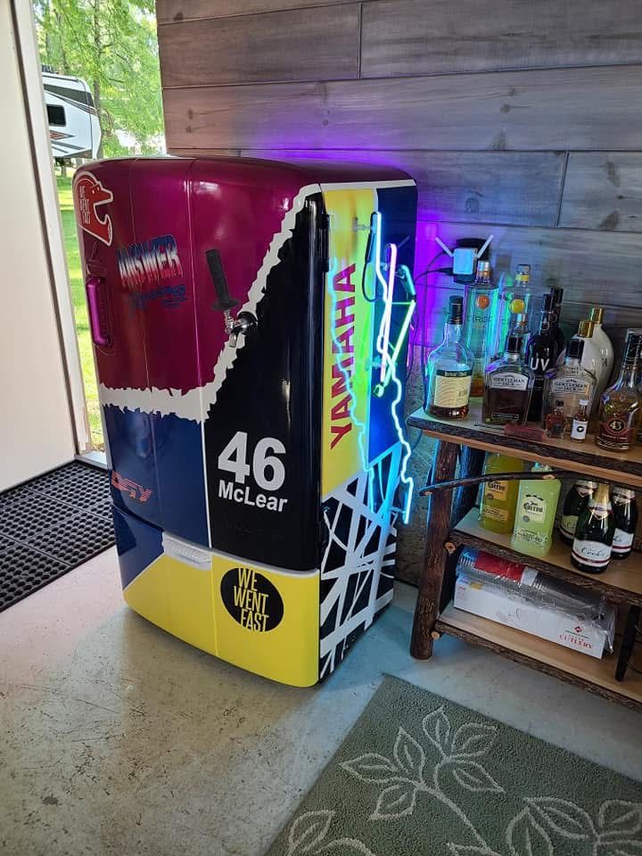 Vintage Refrigerator Projects for Wessels Custom Paint & Restoration in Bad Axe, MI