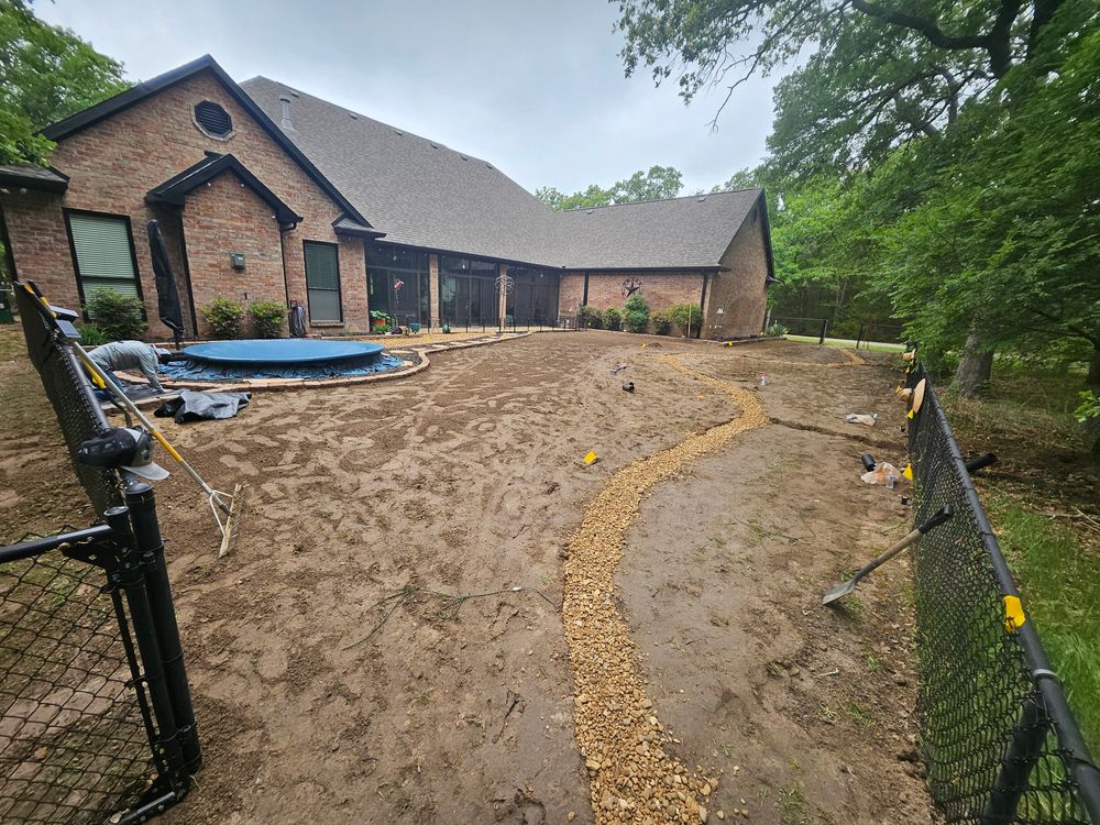 Mowing for Ornelas Lawn Service in Lone Oak, Texas