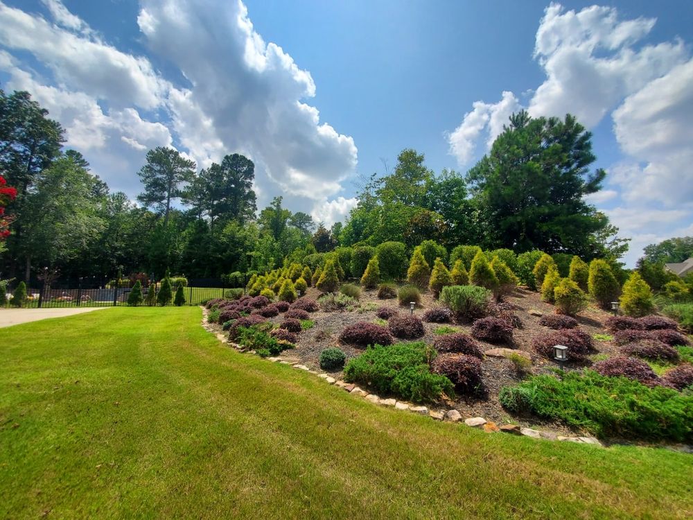 Mulch Installation for Zambrana Landscaping in Cobb County, GA