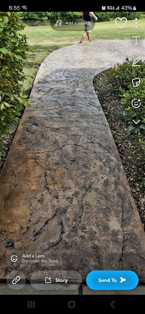 Concrete for Custom Concrete Enterprises in Springfield, IL