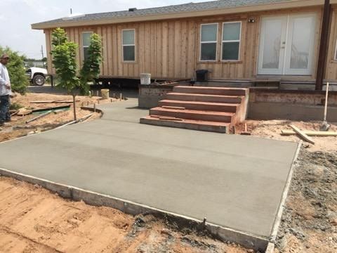 Concrete for DeLeon's Concrete in Odessa, TX