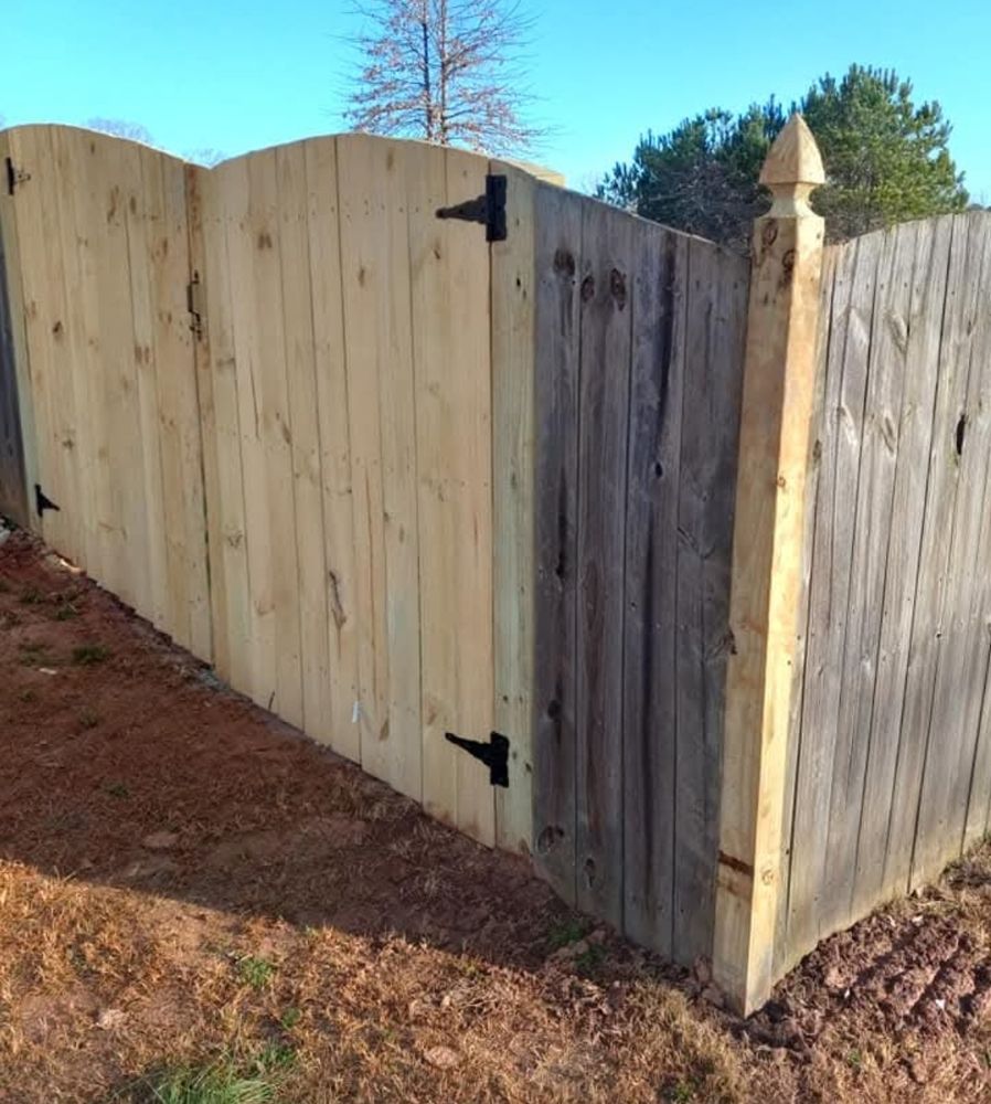 Fencing for All Out Construction in Atlanta, GA