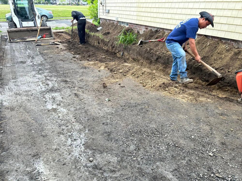 Mowing for Jose & Sons Landscaping in New Bedford, MA