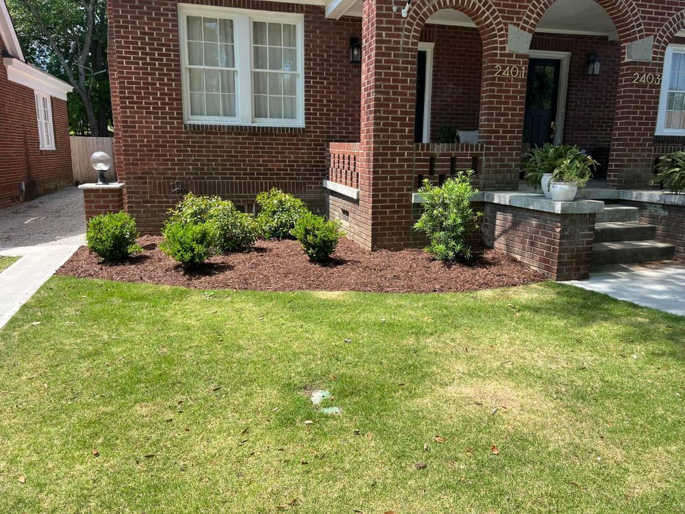 Mowing for Shang's Landscaping Service in Columbia, South Carolina