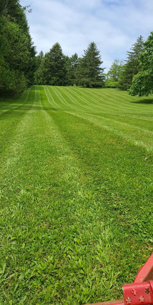 Mowing for L & A Lawn Care, LLC in Manchester, MD