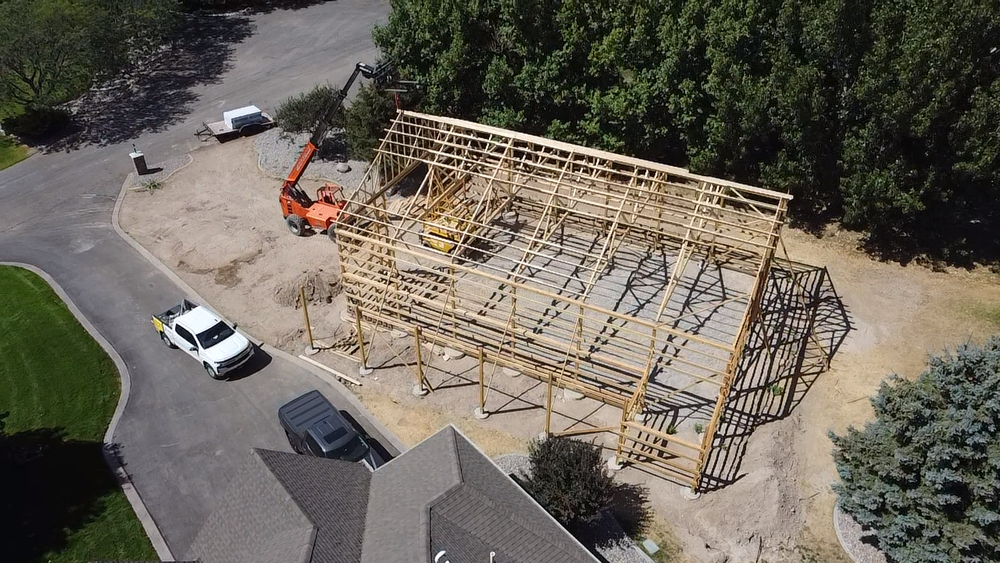 Framing & Timber Carpentry for Remington Builders in Idaho Falls, ID