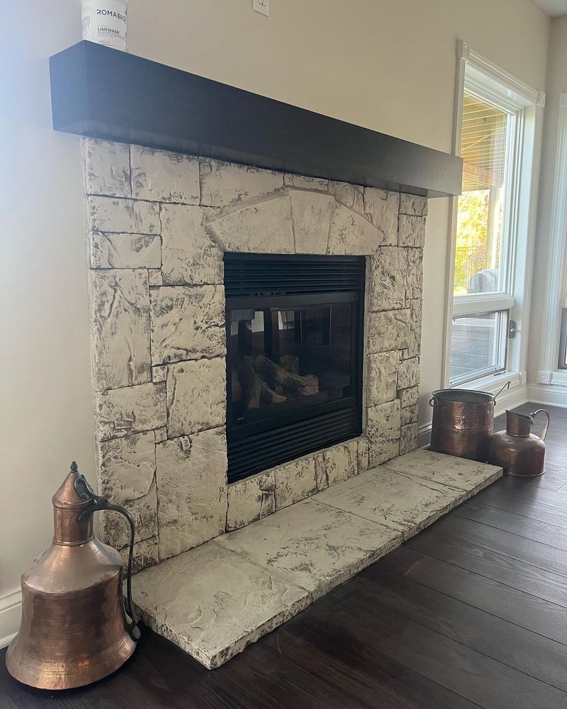 We use an Italian mineral based paint that will not flake or peel from your masonry substrate. Limewashing brings a beautiful old world Italian feel and aesthetic to your home for you and your guests to enjoy.  for True Blue Painting, LLC in Des Moines, IA