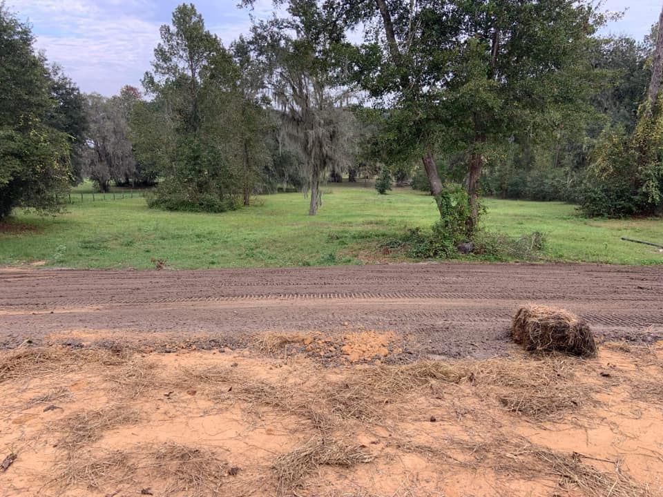 Our Hydroaxing service efficiently clears land by mulching trees and vegetation, ideal for homeowners seeking professional excavation services "plowing near me" with minimal environmental impact and enhanced property aesthetics. for All American Excavating Inc in Brooksville,  FL