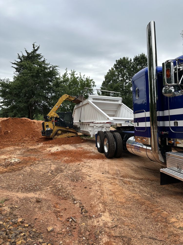 Tandem Dump Truck, End Dump and Belly Dump for Tyler Sand Gravel And Excavation in Ben Wheeler, TX