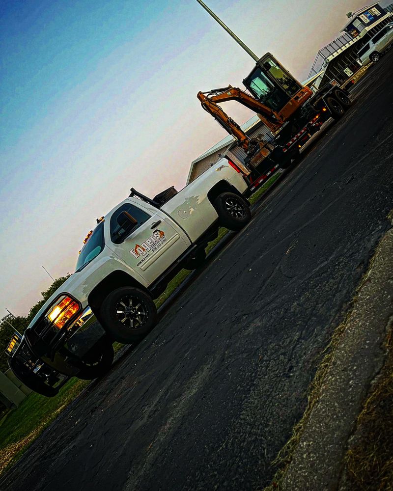 Stone Wall Installation for Eggers Enterprises LLC in Mineral Point, WI