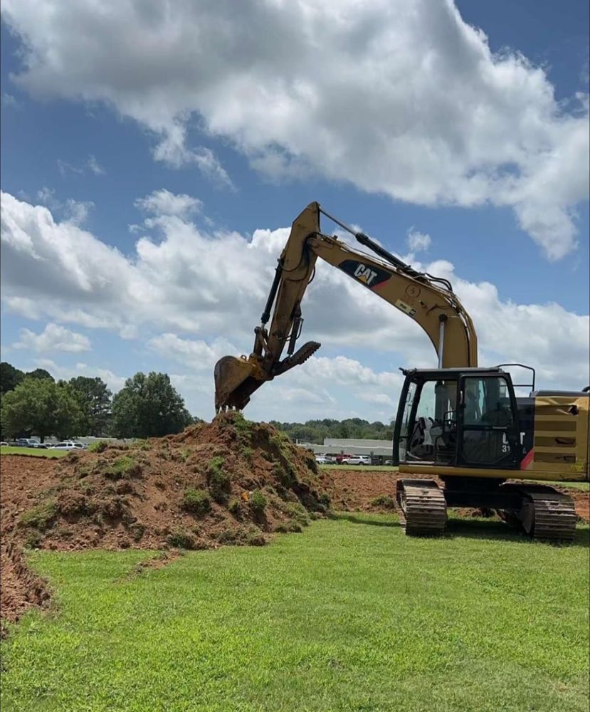 Excavation for JUSTIN JACQUES LLC DBA DOUBLE J EXCAVATION in Nashville, AR