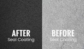 Our blacktop seal coating services apply to both residential & commercial customers looking to apply a protective coating to their already existing blacktop driveway, parking lot, or walkway. for Tanenbaum Services & Concrete in Florence, KY