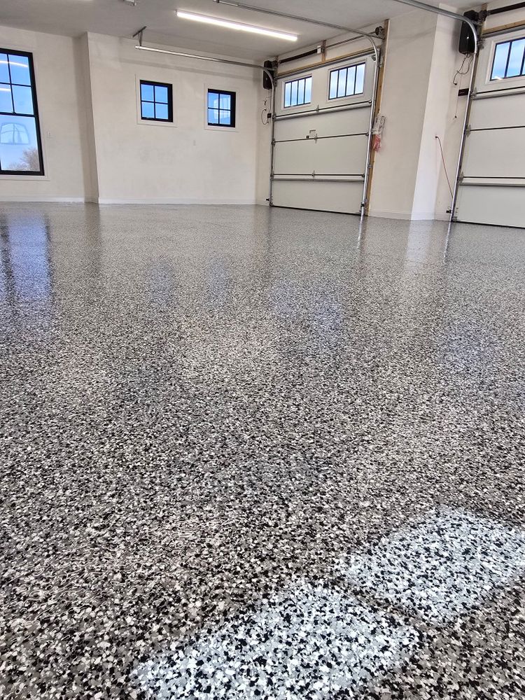 Our Polished Concrete service transforms dull surfaces into sleek, durable finishes that resist wear, enhance appearance, and complement driveway sealing projects, giving homeowners a low-maintenance, long-lasting upgrade for modern living. for Exclusive Custom Coatings in Hanover, PA