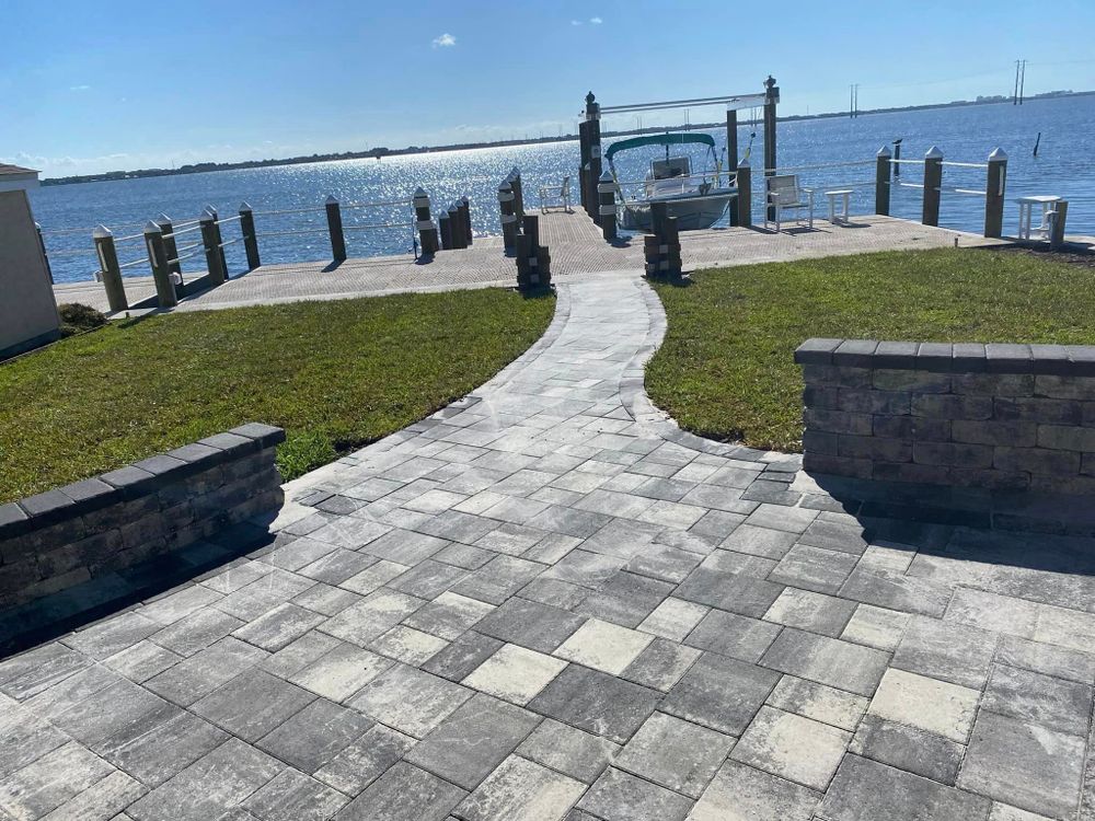 Enhance your outdoor space with our Retention Walls service, offering sturdy and stylish solutions for soil stabilization while adding a touch of elegance to your landscape design. Durable, reliable, and visually appealing. for RPS Pavers and Concrete in Palm Bay, FL