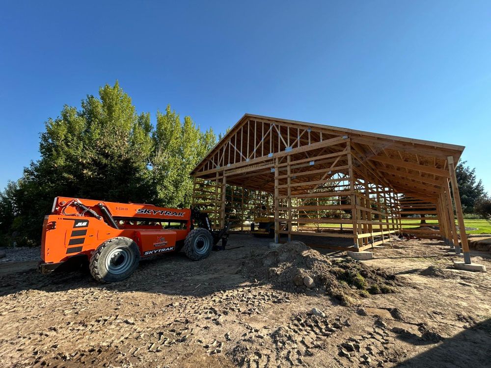 Framing & Timber Carpentry for Remington Builders in Idaho Falls, ID