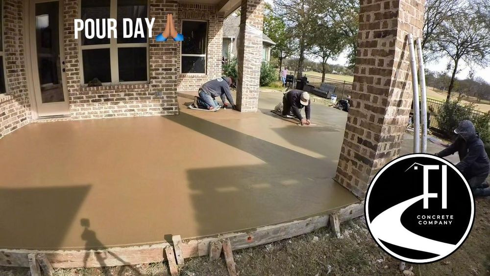 Concrete Work for Founded Improvements in Benbrook, TX