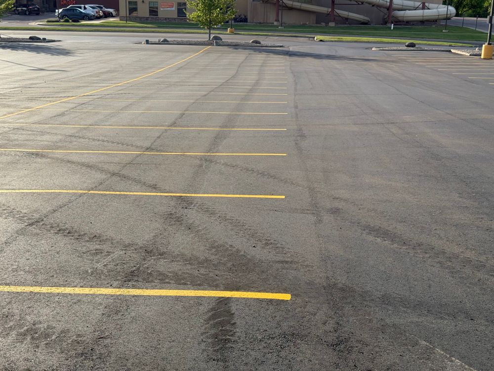 All Photos for Midwest Line Striping LLC in Spirit Lake, IA