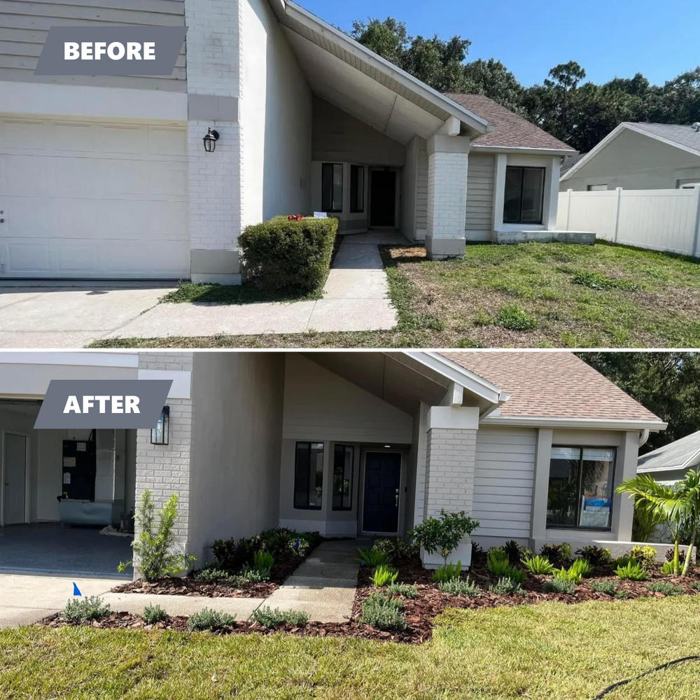 Landscape Design and Installation for Verimay's Garden and Landscaping in Hillsborough County, FL