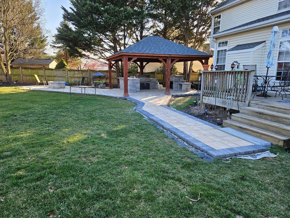 Our mowing service provides precise and reliable grass maintenance to enhance your home's curb appeal. Using professional equipment and techniques ensures a clean cut for a healthy and lush lawn year-round. for Glen Co Solutions Inc. in Frederick, MD