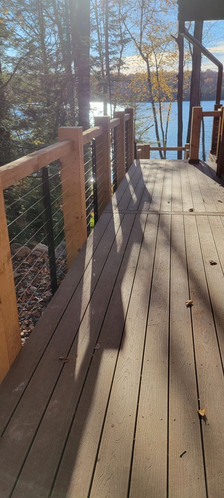 Exterior Railing for Timber Concepts  in Oconto, WI