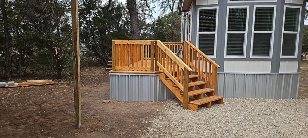 Deck's for Willy Lewallen And Sons Construction in Mineral Wells, TX