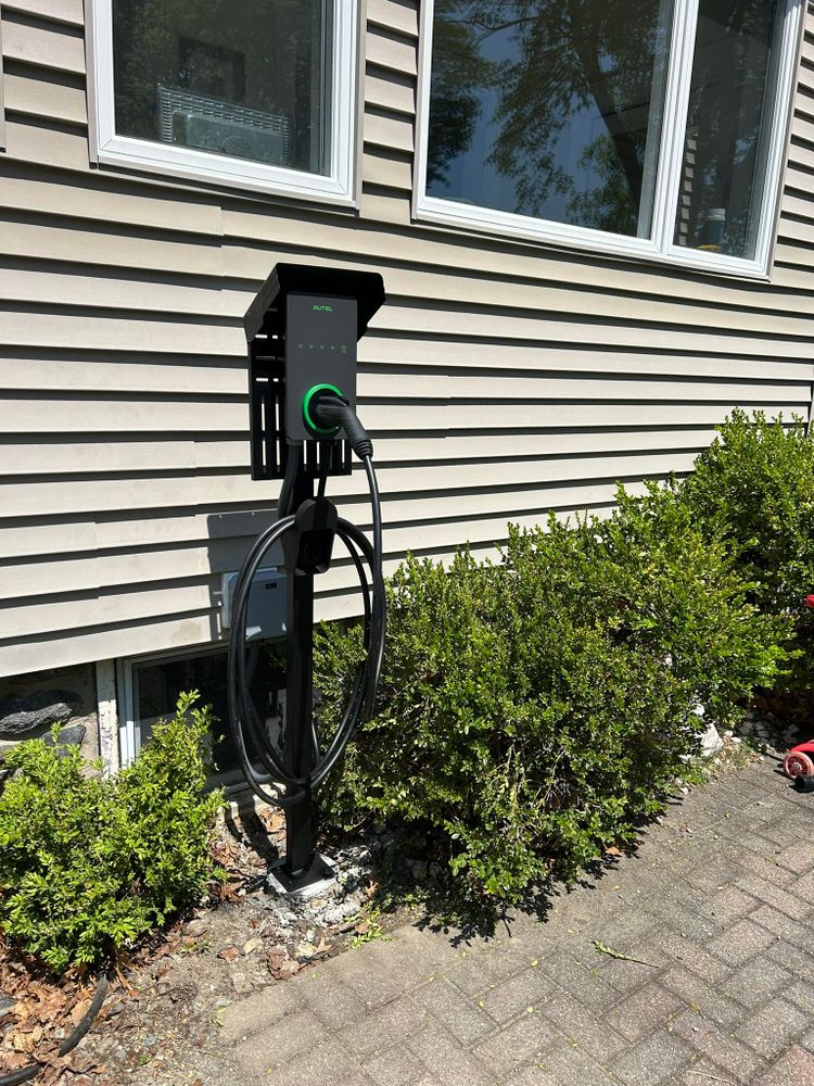 Our Electrician company provides efficient Electrical Vehicle Chargers installation and reliable electrical repairs, ensuring seamless power connection for your EV while enhancing safety and convenience at home. for Jonathan Carrion Licensed Electrician in North Reading, MA