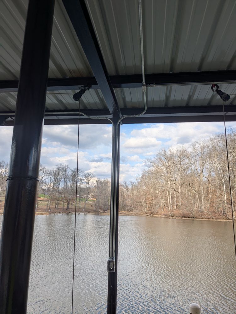Killen al boat pier for C&L Electric in Killen, AL