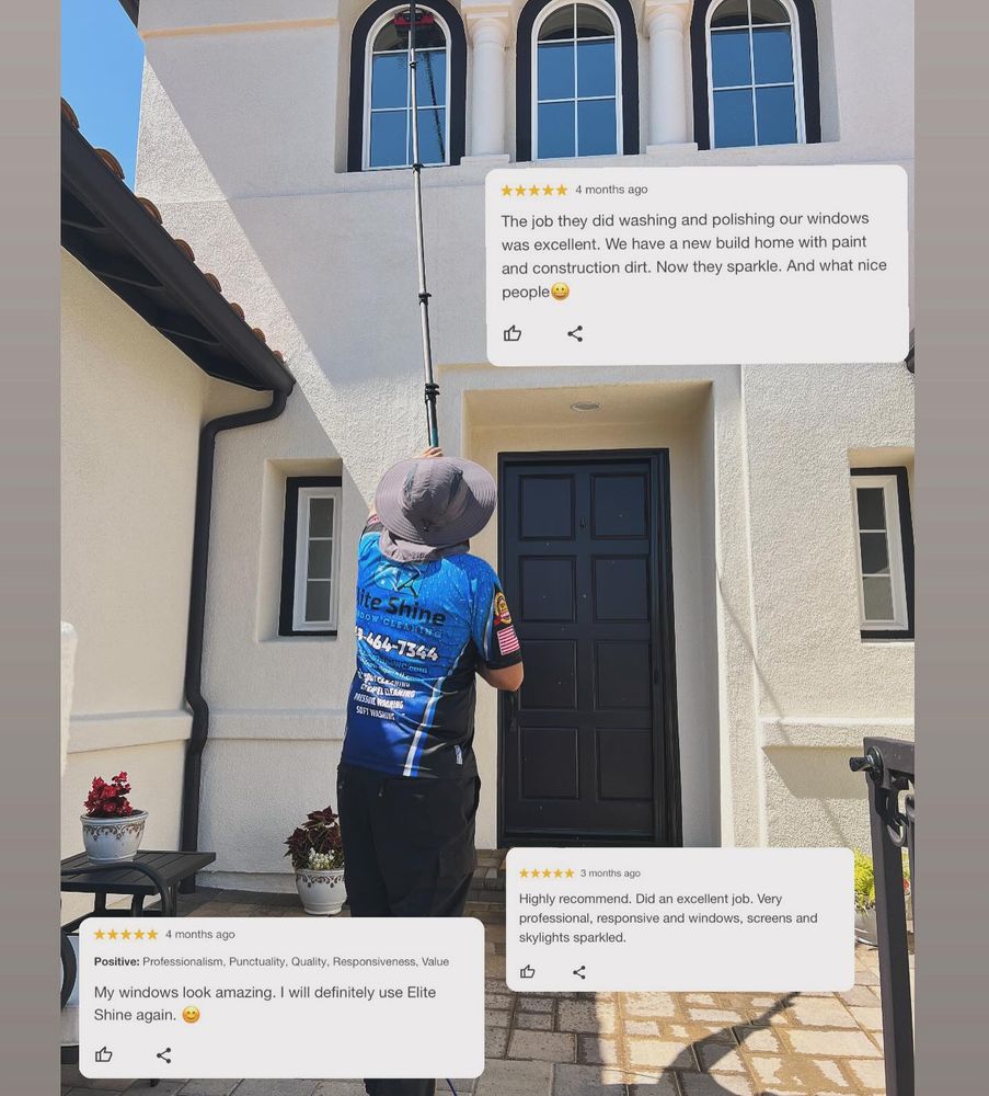 All Photos for Elite Shine Property Services: The #1 Choice for Window & Exterior Cleaning in South OC in Orange county, CA
