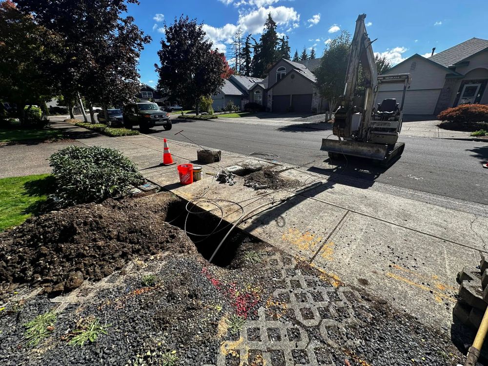 Our water Line Repair service swiftly addresses breaks, and leaks using advanced techniques to ensure your plumbing system functions smoothly while minimizing disruption to your home and landscape. for Mountain View Services in Sandy, OR