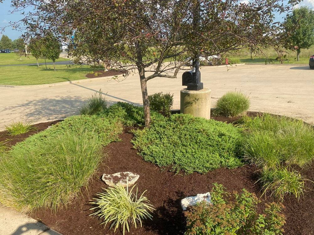 Transform your outdoor space with our professional Landscape Installation service, featuring tailored designs, high-quality materials, and expert craftsmanship to create a beautiful and functional landscape that enhances your home’s curb appeal. for Lawn Masters in Hoopeston, IL
