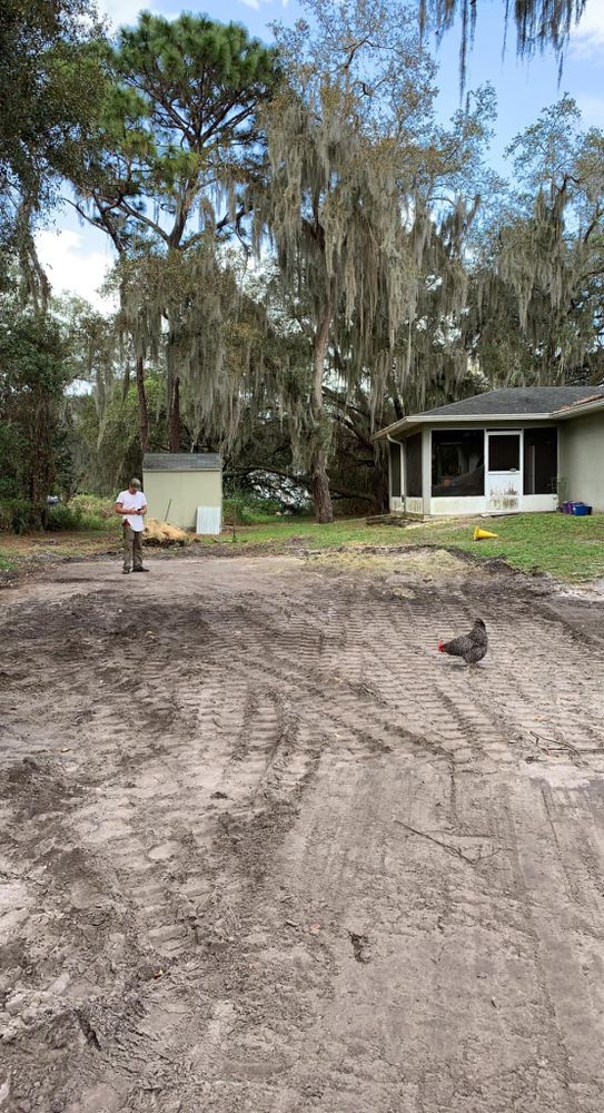 Our Site Preparation service includes clearing and grading land for construction projects, ensuring a level and stable foundation. Trust us to prepare your property efficiently and professionally. for All Track Construction in Mims, FL