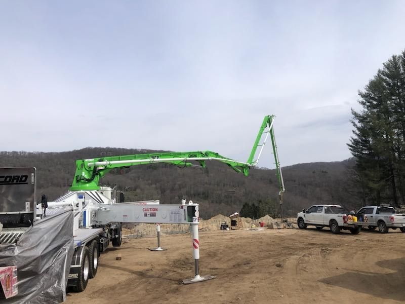 New Boom Pump for Williams Concrete Pumping in Knoxville, Tennessee