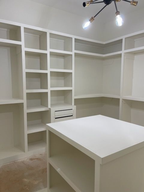 Shelving for Servicolor Painting in Macon, GA
