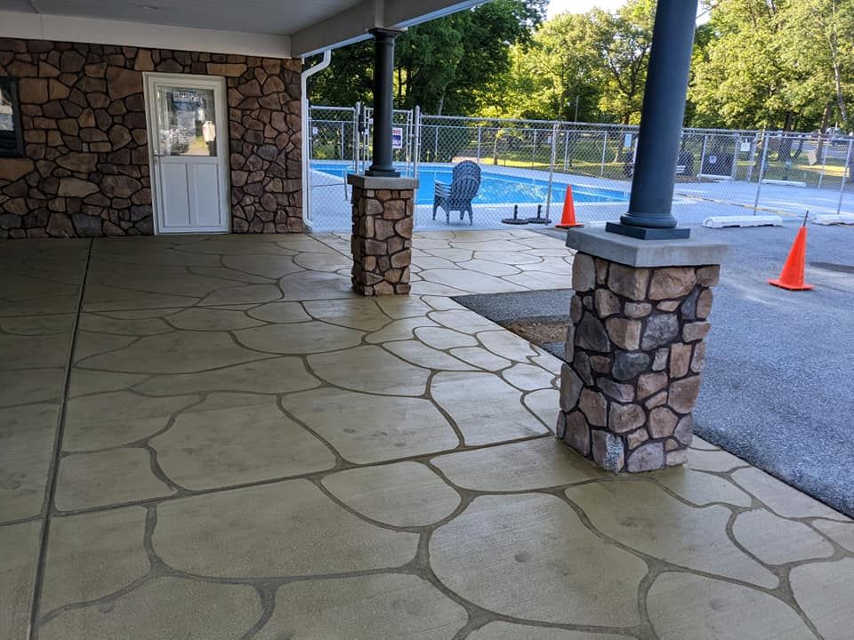 Elevate your outdoor living space with our expert Patio Design & Installation service. Our team will transform your backyard with beautiful and durable concrete patios tailored to your style and needs. for JD's Concrete LLC in Dameron, MD