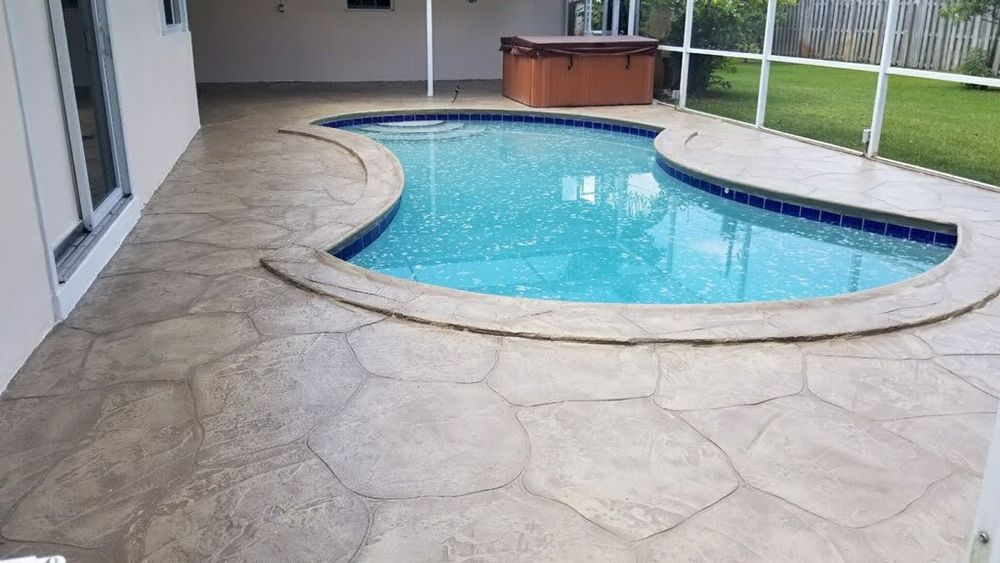 All Photos for Beautiful and Affordable Stamped Concrete by Castilla Concrete Finish Design Corp in Sunrise, FL