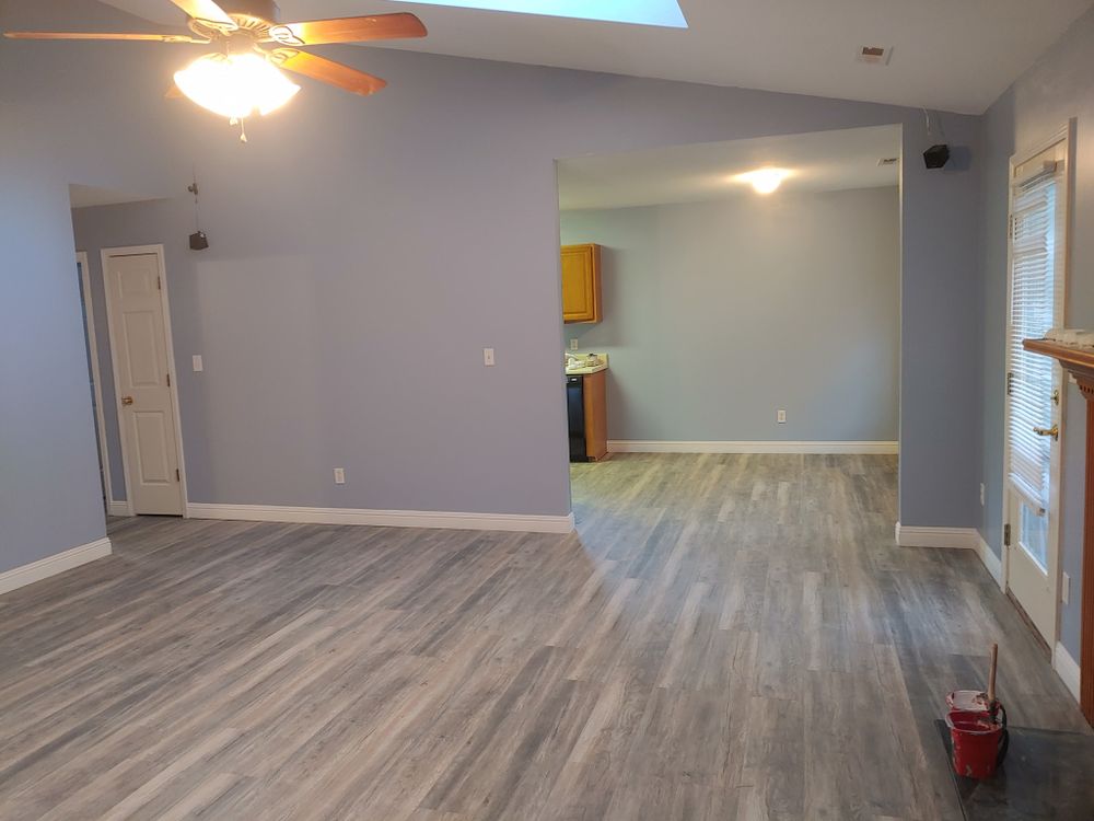 Transform your home with our expert flooring service. We offer professional installation, repair, and maintenance for a variety of flooring types, ensuring quality craftsmanship and enhancing the beauty of your space. for Triple J Handyman Services in Greenville, SC