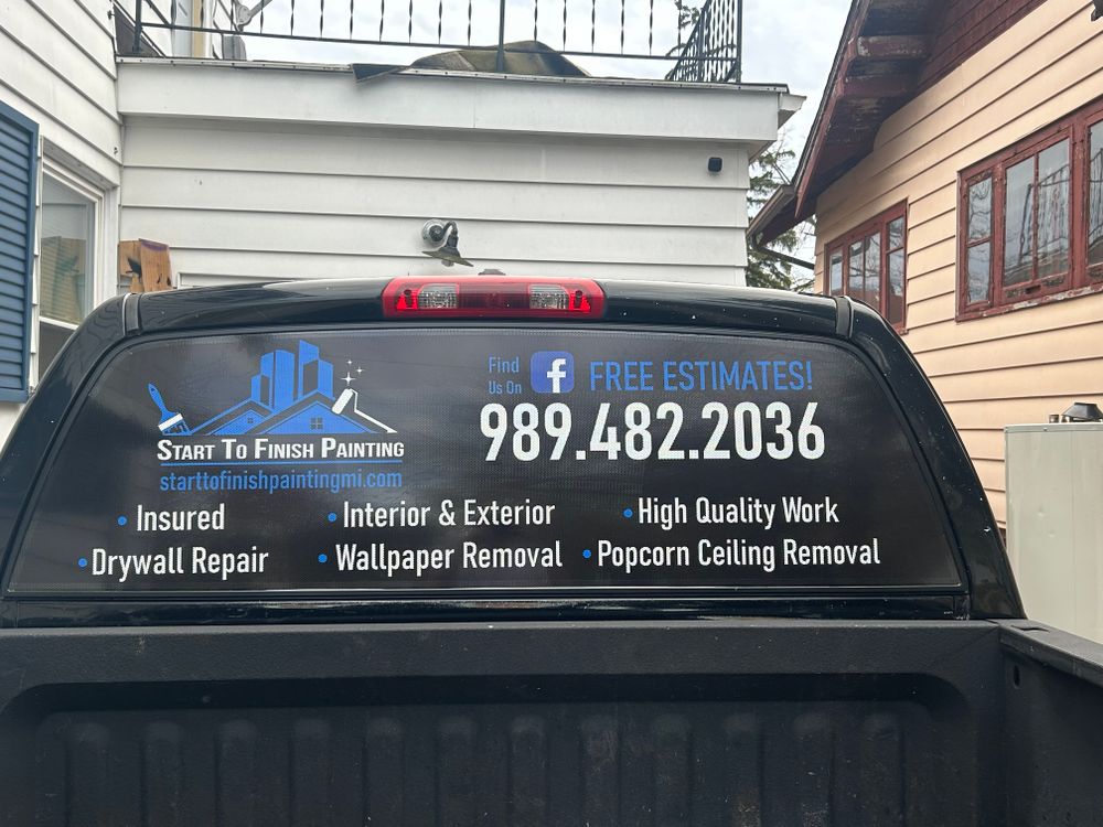 Start to Finish Painting team in Saginaw County, MI - people or person