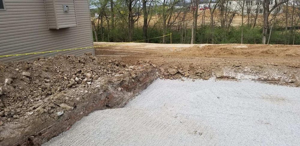 Our Residential & Commercial Excavation service provides expert land clearing, trenching, grading, and site preparation to ensure your property is ready for construction or landscaping projects with precision and efficiency. for HF Flatwork and Hines Farms Excavating in Old Monroe,, MO