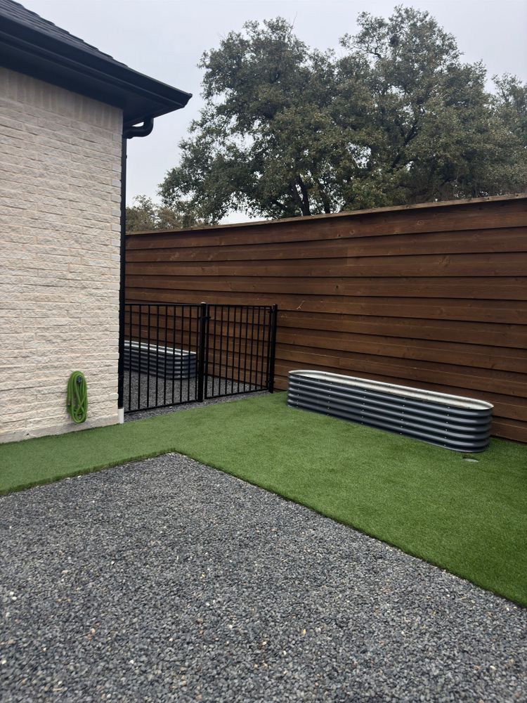 Turf & Landscaping for Walker Custom Exteriors in Dallas, TX