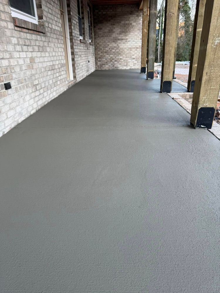 Residential Concrete for Allen's Concrete Finishing in Rock Hill, SC