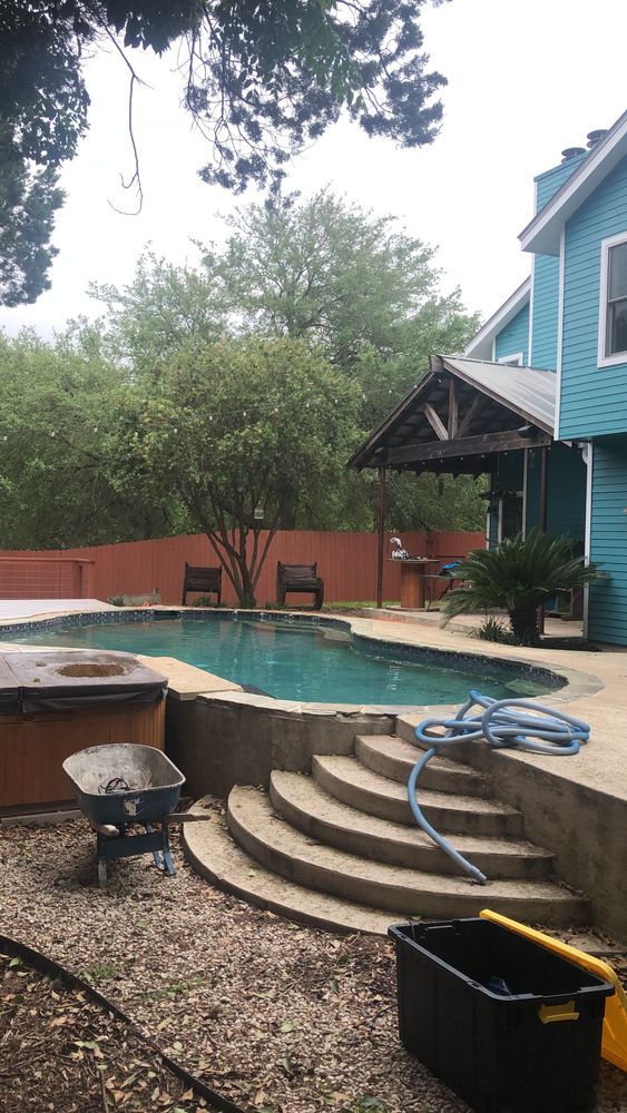 Swimming Pool Renovations: for UBER FORCE in San Antonio, TX