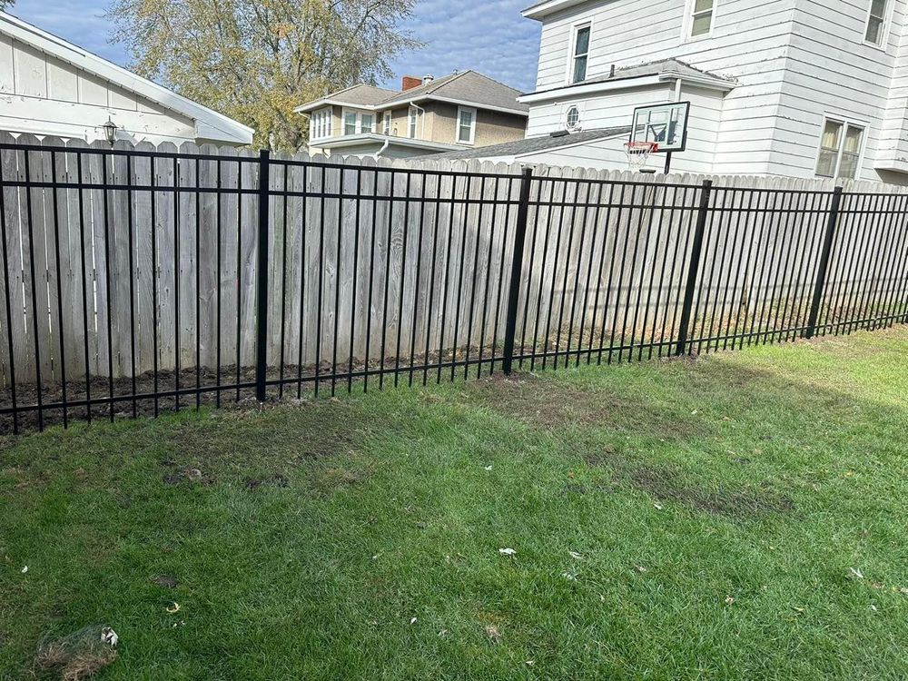 Fence Installation for Illinois Fence & outdoor co. in Kewanee, Illinois