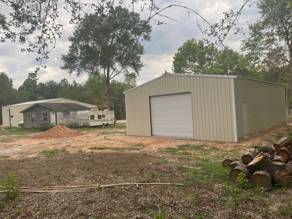 Metal Buildings for Jamison Construction in Livingston, TX