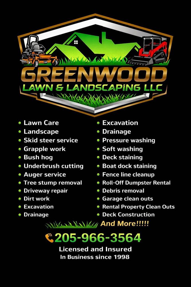 All Photos for Greenwood Lawn & Landscaping LLC in Talladega, Alabama
