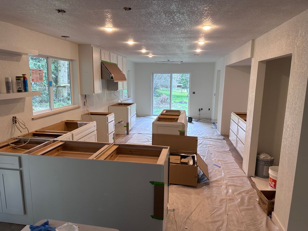 Whole Home Remodel for Kenneth Construction LLC in Sequim, WA