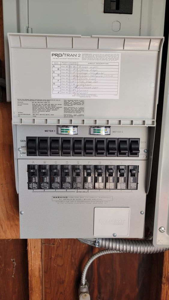 Our generator transfer kits service ensures seamless backup power during outages, enhancing safety and convenience. Additionally, we specialize in outlet and switch installation for all your electrical needs. for Joe Medeiros Electrical in Weston, MA