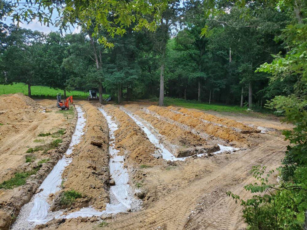 Excavating for H&H Earthworks in Decherd, TN