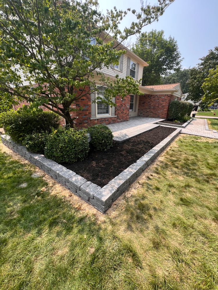 Retaining walls for Alltimate Outdoor Services in Warren, MI
